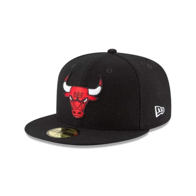 Sapca New Era Chicago Bulls NBA Wool Allover 59FIFTY Fitted - Negrii